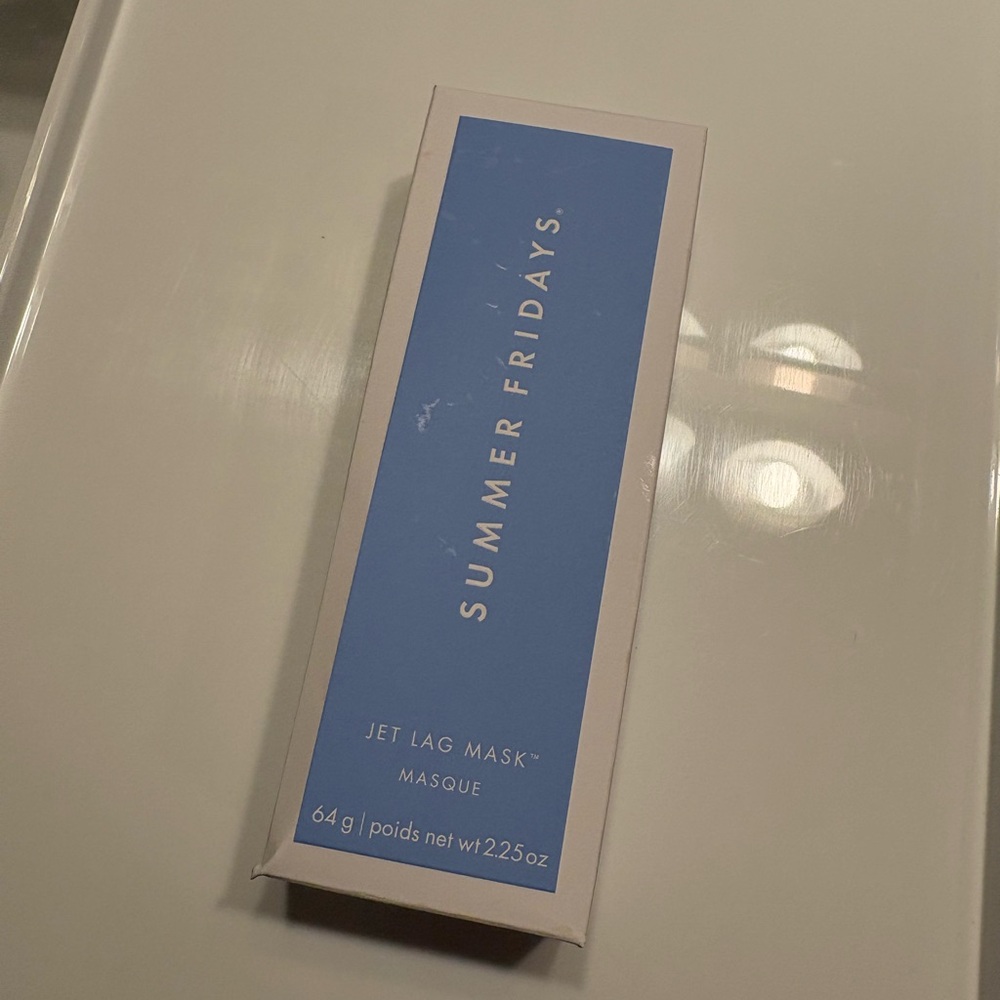 Summer Fridays Jet Lag Mask - Sky Blue